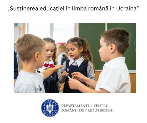 Burse pentru elevii etnici români din Ucraina 
