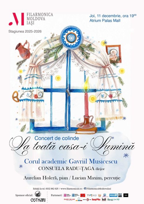 Concert de colinde al Corului Academic „Gavriil Musicescu”