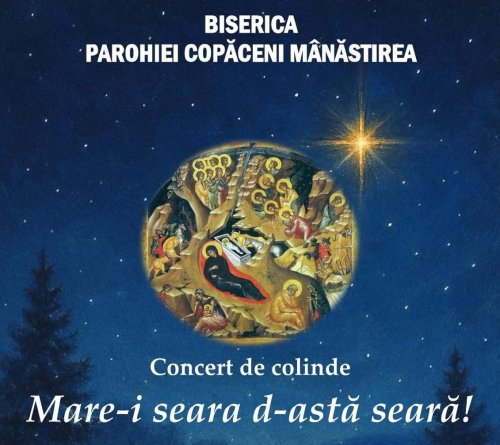 Concert de colinde la Parohia Copăceni-Mănăstirea