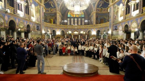 Colindători la Catedrala Mitropolitană din Sibiu