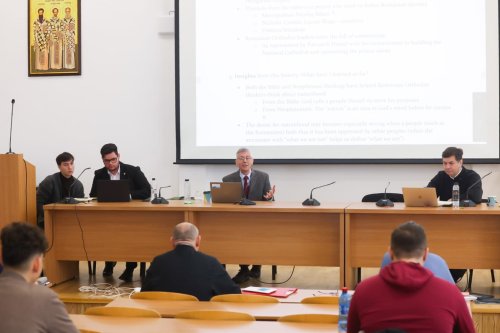 Profesorul John P. Burgess a conferențiat la București