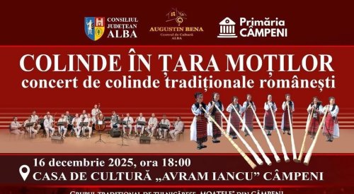 Concert de colinde în Țara Moților