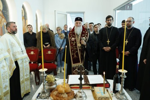 Sfințirea capelei Aeroportului Internațional din Craiova