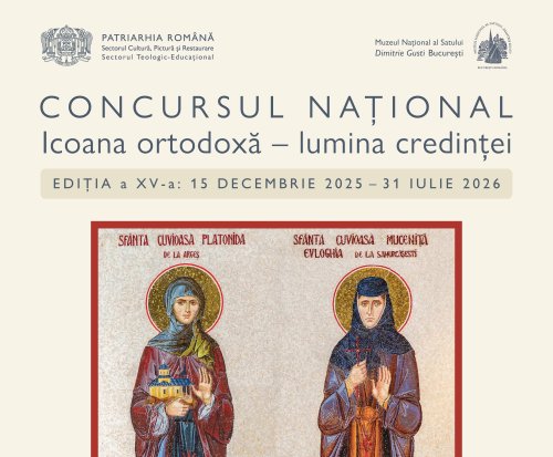 Concursul național „Icoana ortodoxă - lumina credinței”, ediția a 15‑a