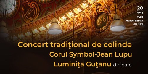 Corul „Symbol-Jean Lupu” colindă