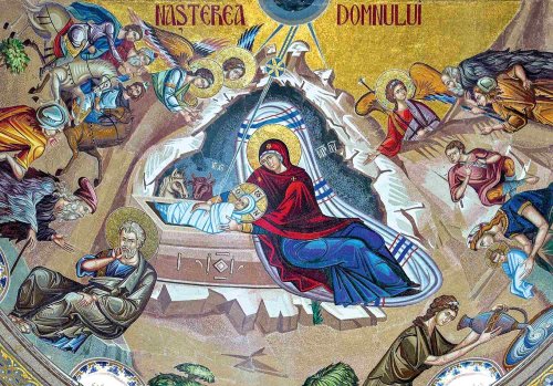 Nașterea lui Hristos prezisă de profeţi și vestită de îngeri și păstori