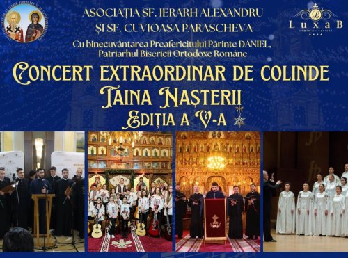 Concert caritabil de colinde la Centrul Luxab