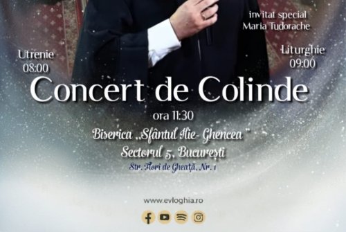 Grupul psaltic „Evloghia” la Biserica „Sfântul Ilie”‑Ghencea