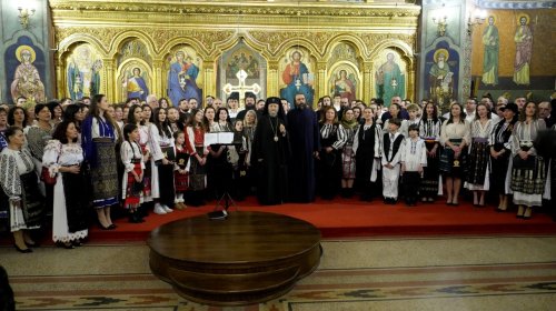 Patru coruri reunite în colind la Catedrala Mitropolitană din Sibiu