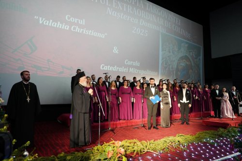 Concertul de colinde al Arhiepiscopiei Târgoviștei