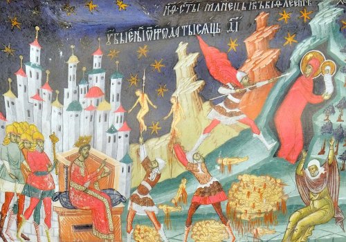 Sfinţii 14.000 de prunci ucişi din porunca lui Irod; Sf. Cuv. Marcel şi Tadeu