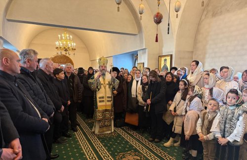 Hramul de iarnă al Mănăstirii Zosin, cinstit prin slujbă arhierească