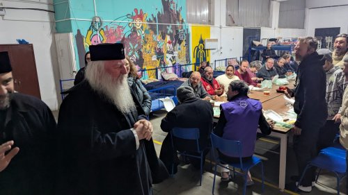 Mitropolitul Banatului a vizitat un centru pentru persoane fără adăpost