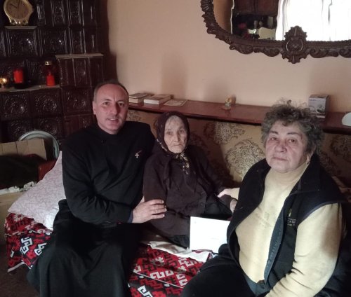  Binecuvântare pentru o venerabilă credincioasă din județul Dâmbovița