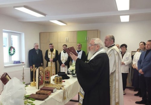 Binecuvântare la Spitalul de Boli Psihice Cronice din Borşa, judeţul Cluj