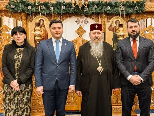 Vicepreședintele Camerei Deputaților în vizită oficială la Reședința Mitropoliei Basarabiei