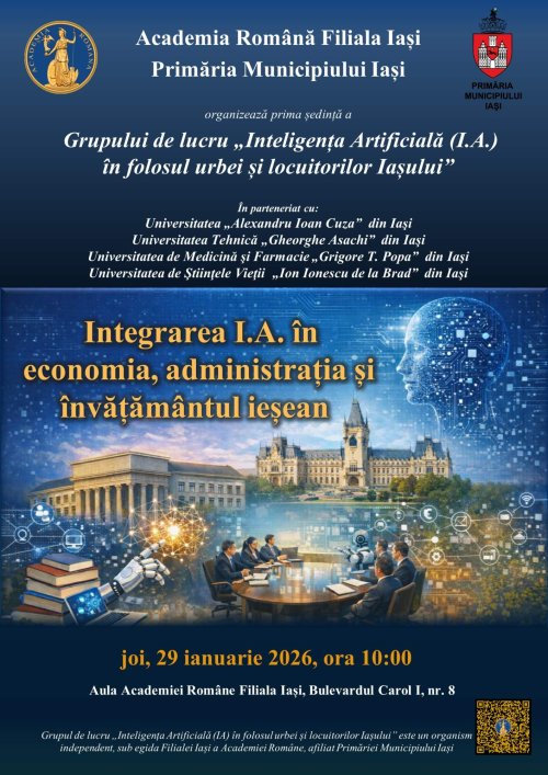Inteligenţa artificială, în dezbatere strategică la Iaşi