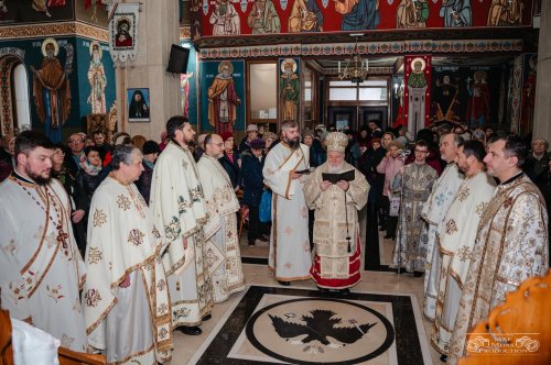 Binecuvântare la hramul unei biserici din Tulcea