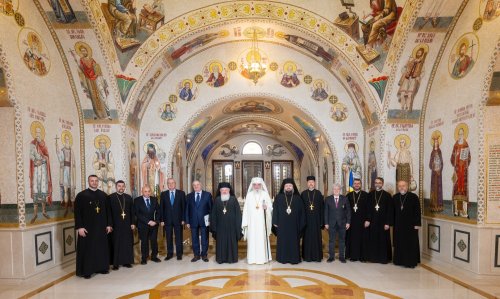 Ședința de lucru a Consiliului National Bisericesc la Reședința Patriarhală 