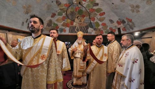 Popas de rugăciune la o parohie din Slobozia