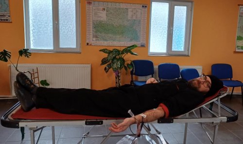 Acțiune de donare de sânge în Protopopiatul Slobozia