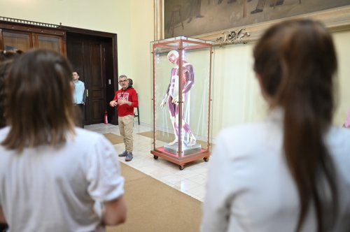 Constantin Brâncuși, omagiat la UMF Iași