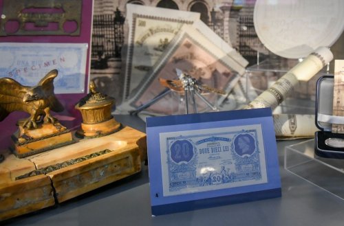Istoria leului în expoziție la Muzeul BNR