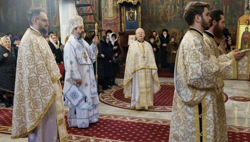 Slujire arhierească la Mănăstirea Bărboi din Iași