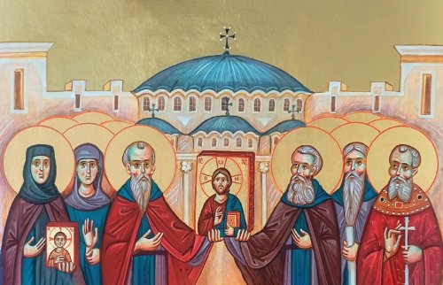 Două sfinte împărătese apără Ortodoxia prin cinstirea icoanelor