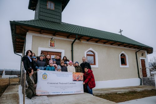 Cateheză la Biserica din Lunca Rateș, Iași