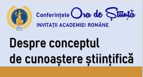 „Despre conceptul de cunoaștere științifică”