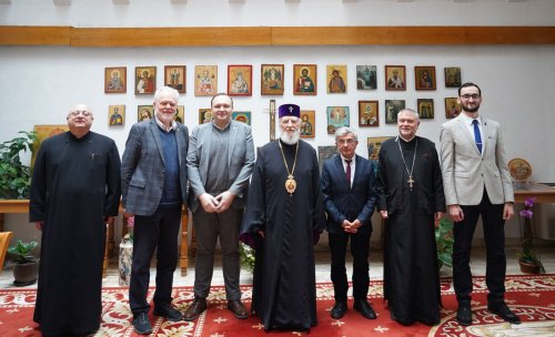 Delegație din Georgia în Arhiepiscopia Târgoviștei