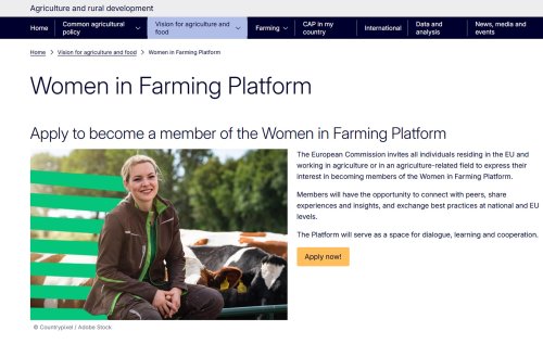 Platforma „Femeile în agricultură”