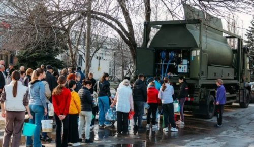 Donație de apă pentru orașul Bălți