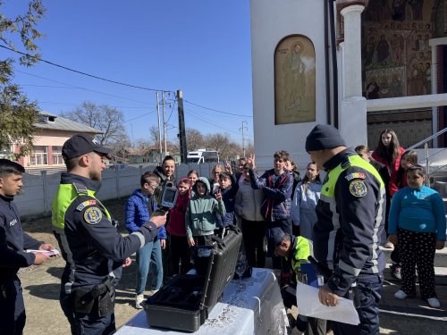 Grija pentru siguranța copiilor la o parohie din Bărăgan