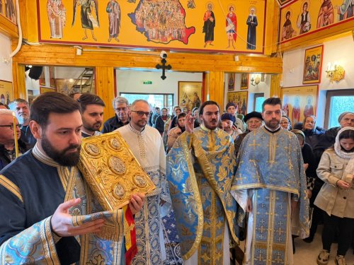 Comuniunea sfinților la hramul unei parohii noi din Bragadiru