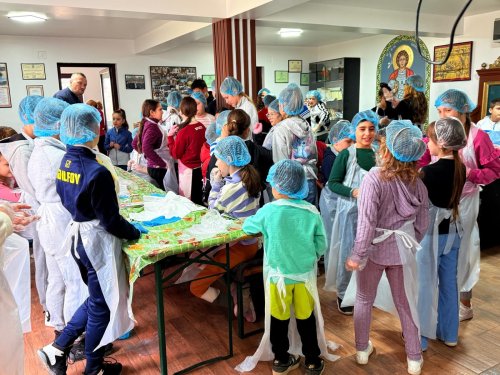 Peste 70 de copii au participat la un atelier de gătit