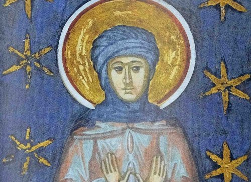 Sf. Mc. Matrona din Tesalonic; Sf. Mc. Filit şi Lidia, soţia sa, cu cei 4 fii ai lor (Denia Acatistului  Bunei Vestiri)