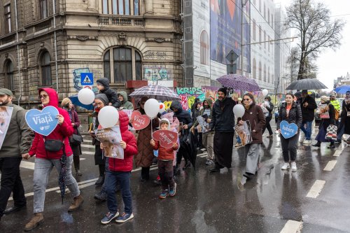 Marșul pentru ocrotirea vieții, în Capitală