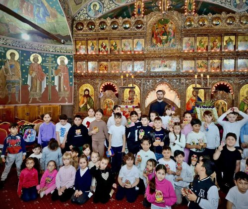 Atelier de creație pascală în Parohia „Sfântul Nicolae”‑Giulești Sârbi