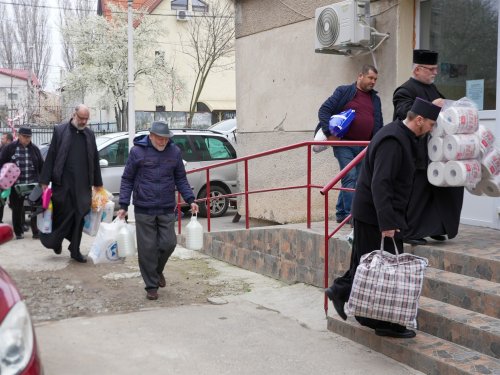 Daruri pentru nevoiaşii de la Adăpostul de noapte din Brăila