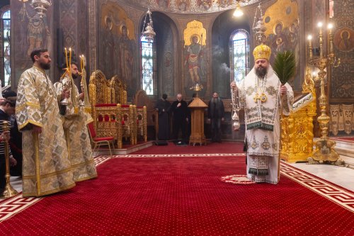 Praznicul Intrării Domnului în Ierusalim pe Colina Bucuriei