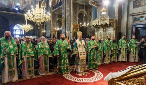 Floriile la Catedrala Mitropolitană din Iași 