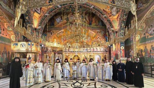 Binecuvântare la mănăstirea teleormăneană Pantocrator