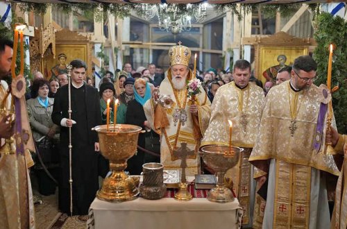 Icoană din Moldova la hramul unei mănăstiri istorice din Bărăgan