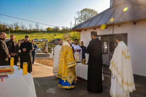 Resfințirea unei biserici înnoite din județul Olt