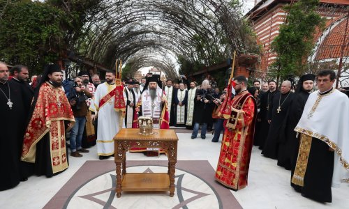 Capul Sfântului Mare Mucenic Gheorghe la Mănăstirea Pantocrator