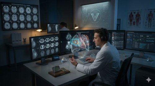 Inteligența Artificială, în slujba cui? O privire din cabinetul medicului radiolog