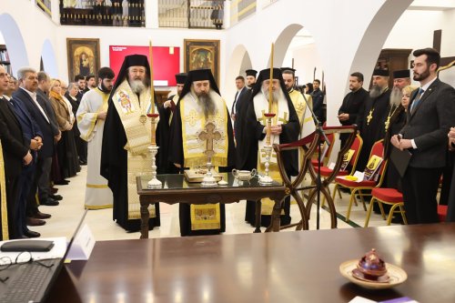 Sfințirea Bibliotecii „Magdala” și simpozion la Mănăstirea Pantocrator