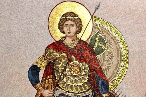 Sf. Mare Mc. Gheorghe, purtătorul de biruinţă; Sf. Mc. Valerie